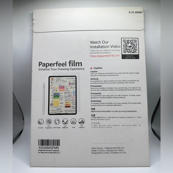 iPad Mini 6 Paperfeel Screen Protector - Picture 2 of 2